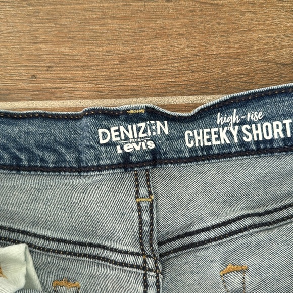 Denim Distressed Women's Shorts - Picture 2 of 6